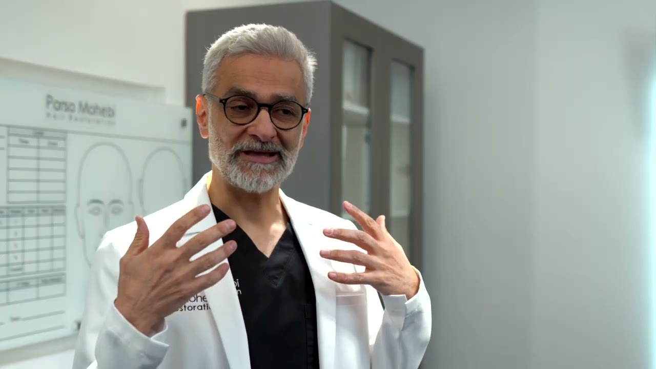 Celebrity Hair Transplant Procedure - Parsa Mohebi Hair Restoration