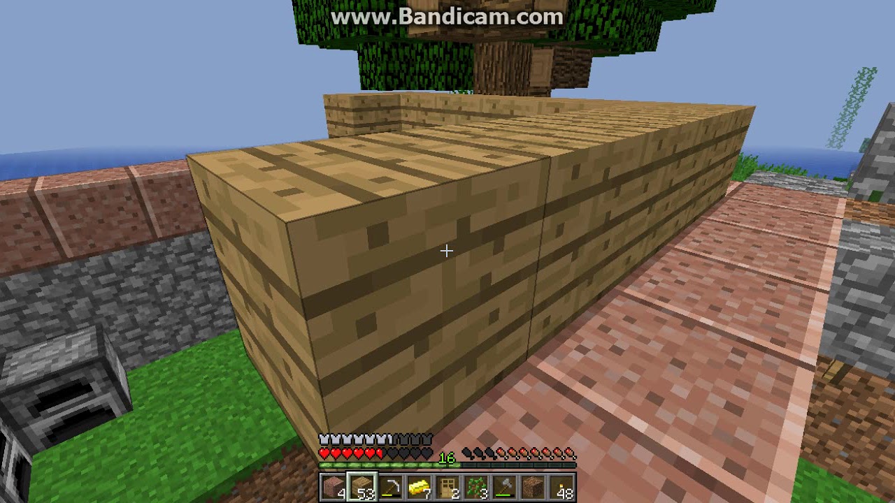 Minecraft Mundo de m@rda _ ep 4 CONSTRUÇÃO DA CASINHA - YouTube