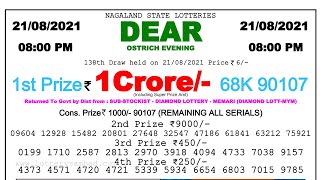 Lottery Sambad Night 8pm 21.08.21 Nagaland State Lottery Result #lotterySambad screenshot 5