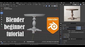 Blender tutorial for beginners - Modeling a Table