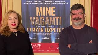 Mine Vaganti al Teatro Manzoni: da film a spettacolo con Francesco Pannofino  e Iaia Forte - Milano