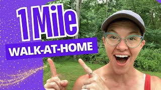 1-Mile Home Walk | 20-Min Cardio Workout for Beginners &amp; Seniors | Outdoor Walk