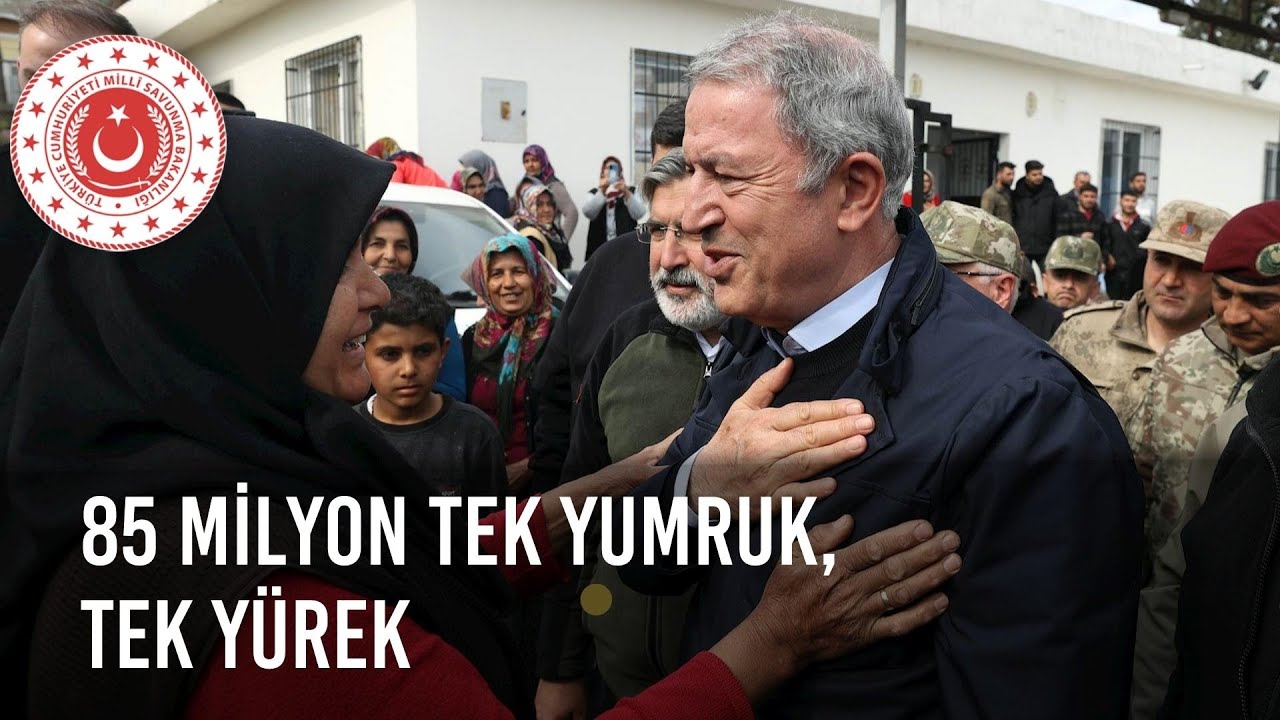 Millî Savunma Bakanı Hulusi Akar : “Hiçbir Zaman Yalnız Değilsiniz, 85 Milyon Tek Yumruk, Tek Yürek”
