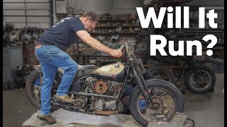 Can We Revive This RARE Barn-Find Harley Racer?