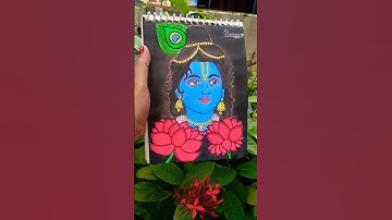 Sri Krishna ki Tilak 🙏🌸🙏Jay Sri Krishna🙏🙏#youtubeshorts #art#drawing #viral 🔥🔥
