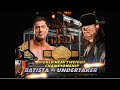 Story of batista vs the undertaker  survivor series 2007
