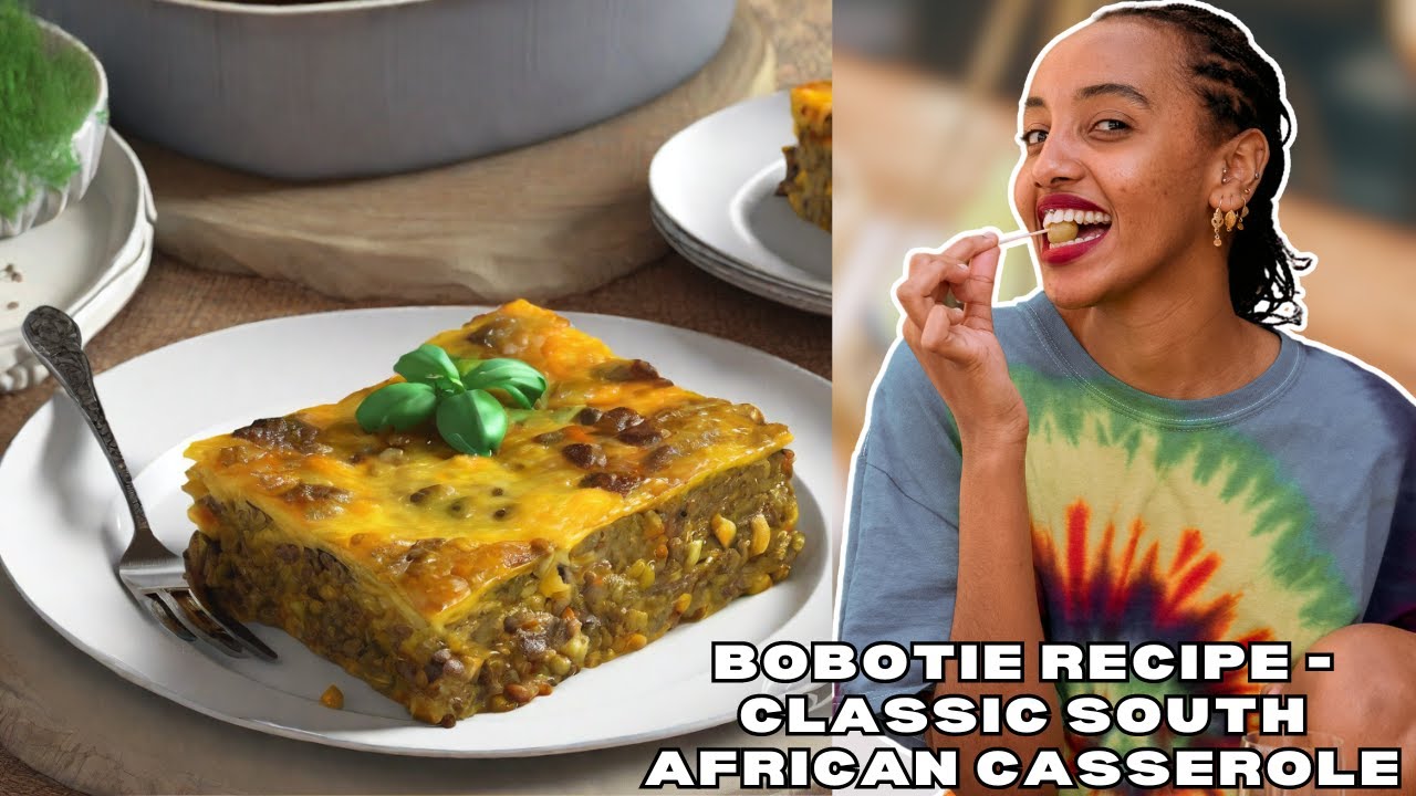 south African bobotie recipe, easy to cook , dish number one in south ...