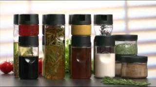 Lot bouteilles Condiserves Compressibles Tupperware - Arts de la table
