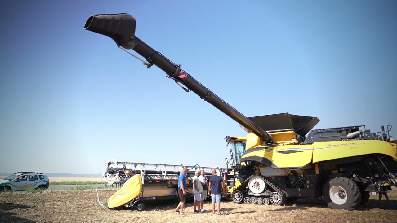 New Holland CR11 демонстрация в Бяла Слатина, Интерагри България