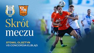 Skrót meczu Stomil Olsztyn - Concordia Elbląg 0:0 (4.10.2026 r.)