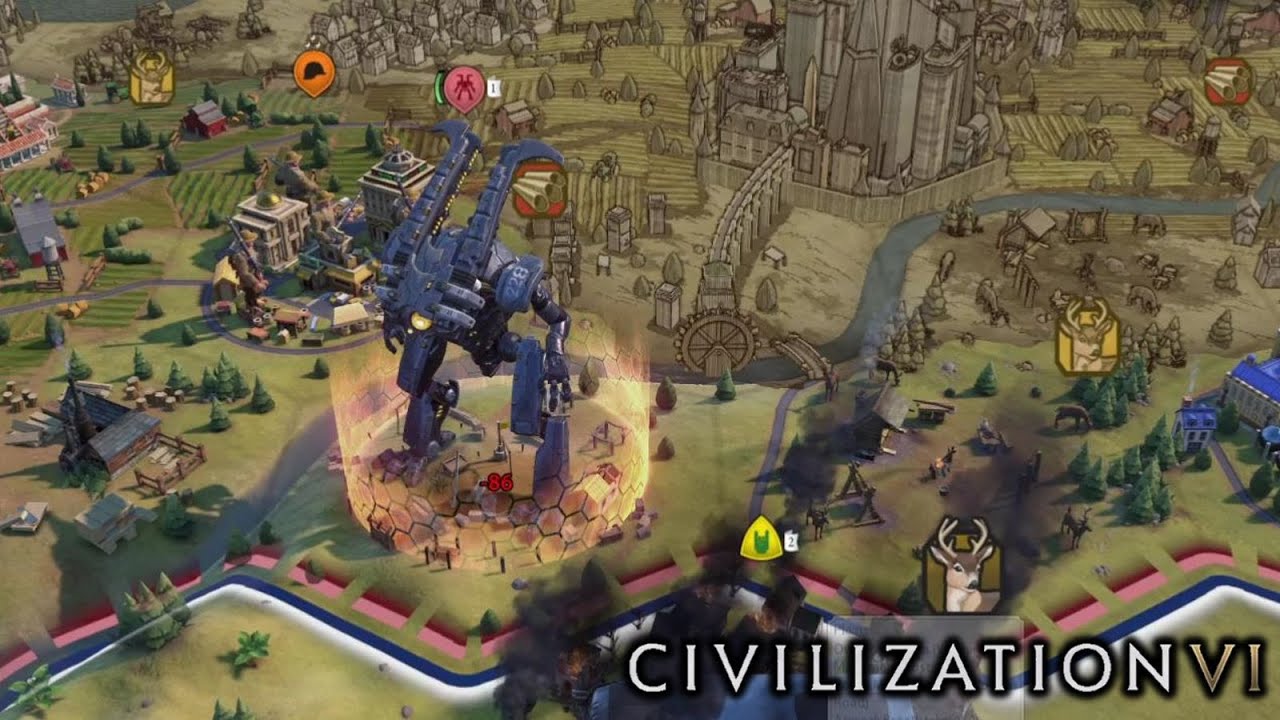Giant Death Robot, Yes Please! Civilization VI YouTube