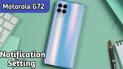 How To Hide Notification In Moto G72, Notification Setting ,