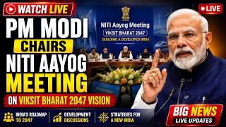 WATCH LIVE: PM Modi Chairs NITI Aayog Meeting on Viksit Bharat 2047 Vision | India | News live |bbn