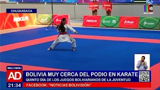 Muy cerca del podio en karate