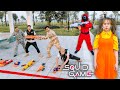 SQUID GAME 2021 Million Dollar Bonus | Nerf Guns Thieves