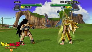 Raditz vs Goku – Best Hair in DBZ?! | Dragon Ball Z Budokai 4 Mod Gameplay