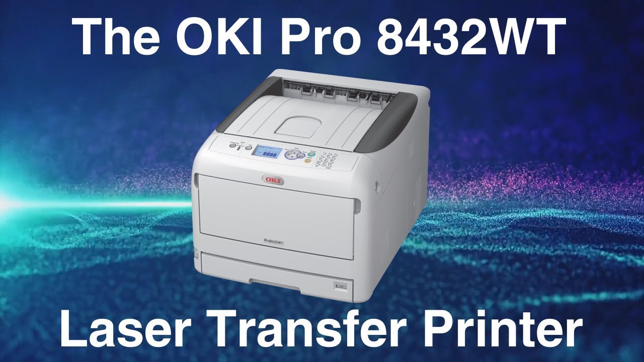 OKI T Shirt Transfer Printer White Toner 8432