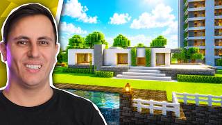 I built My Dream Modern Mansion in Minecraft