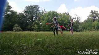 Avangard team. Dog-frisbee training 22.07.18