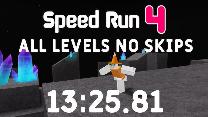 ROBLOX Speed Run 4 - 32 Levels in 12:52.949 [Former World Record] 