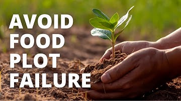 7 Reasons Food Plots Fail