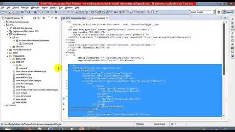 aula 5227 java para web III   JSTL Core URL acessando pagina web link absoluto