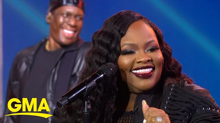 Tasha Cobbs Leonard performs Burdens Down on 'GMA'...