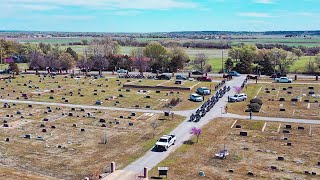 OHP LT Daniel Moreno / Send Off (Aerial Footage) / Anadarko, OK / March 28, 2020