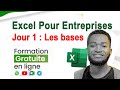 Excel pour entreprises  jour 13