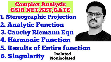 complex analysis video lectures|analytic functions|isolated singularity|non isolated singularity