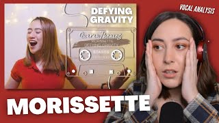 Vocal Coach Reacts to MORISSETTE Defying Gravity (& Analysis) | Jennifer Glatzhofer