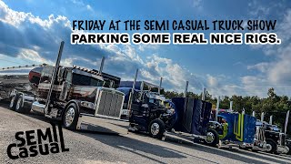 Amazing Big Rigs At The Semicasual Truck Show - Friday