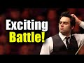 Ronnie osullivan kept crushing the opponent into pieces