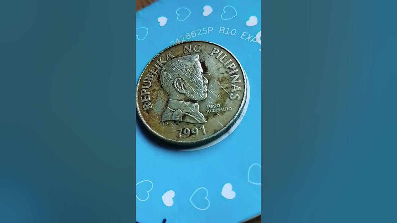 yr-1991-emilio-aguinaldo-bsp-5piso-coin-w-xtra-black-color-error-youtube