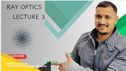 LECTURE 3 //Minimum length of plane mirror required//To view self image,