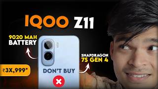 iQOO Z11 5G Launch Date, Price &amp; Full Specs 🔥 9020mAh Battery Beast!