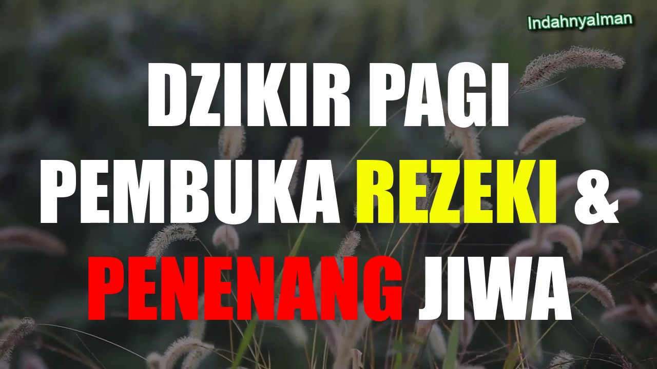 Youtube Zikir Penenang Hati