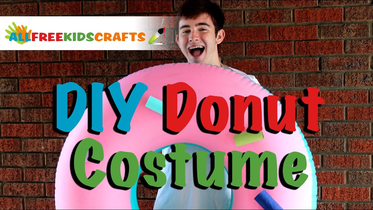 How to Make a Donut Pillow (or a Giant Donut Halloween Costume