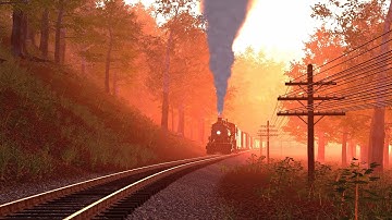 Eastbound freight to East Whittier, just East of Ela #shorts #railroader