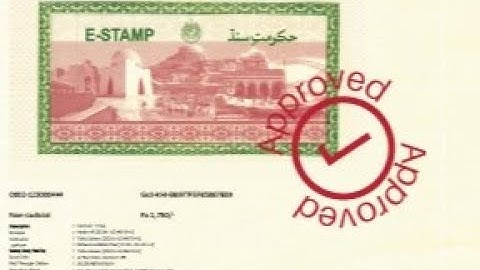 How To create Estamps Challan Sindh /Stamp Duty/ Challan Form 32A