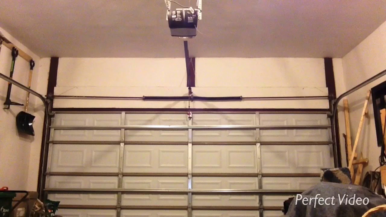 My craftsman garage door opener YouTube