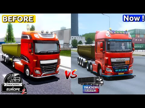 Truckers of Europe 3 VS truckers of Europe 2 // before vs now