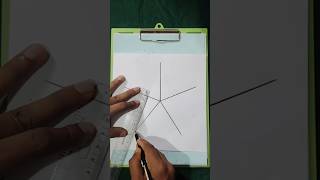Star Drawing 3D On Paper Easily #art #drawing #shorts #shortsfeed