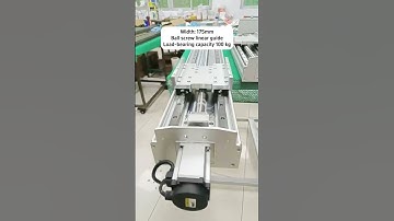 175mm width ball screw driven linear motion actuator #linearguide #linearactuator #linearstage
