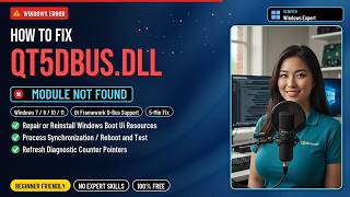 Fix Qt5DBus.dll Error!