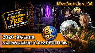 2026 Summer 3D Mapmaking Competition for Foundry VTT | Premium Giveaway #FoundryVTT #3D #TTRPG