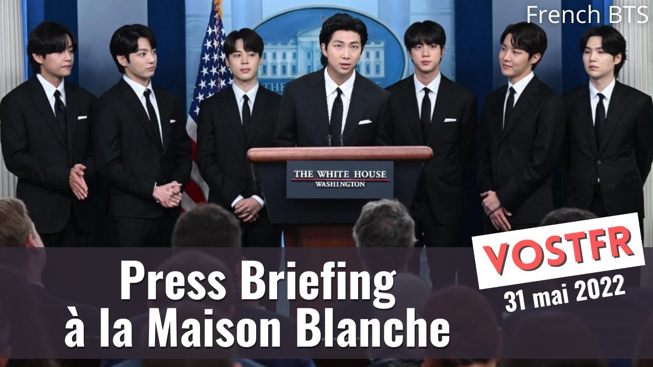 VOSTFR | Discours devant la presse à la Maison Blanche (31-05-22) - YouTube