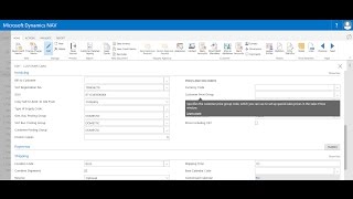 Dynamics NAV 2017 Web Client -  Help