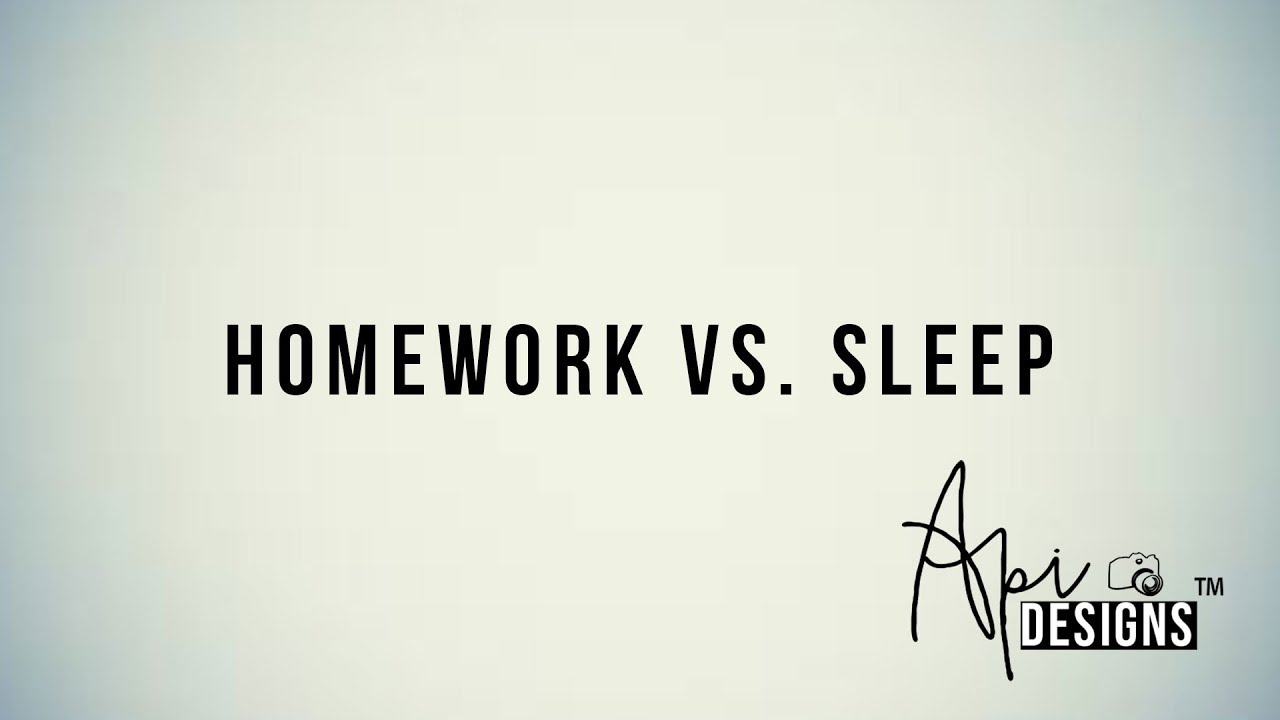 homework cons sleep