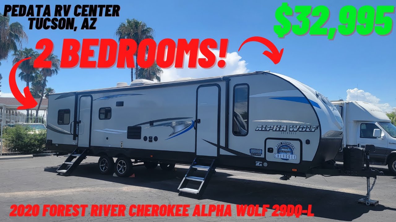 2020 Forest River Cherokee Alpha Wolf 29DQL Video Walkthrough! 32,995